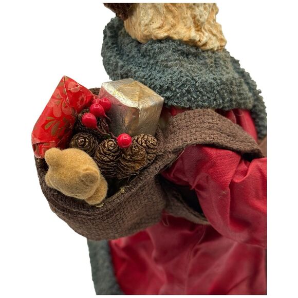 Vtg 1999 Possible Dreams Clothtique Santa 713026 Father Christmas w Box - Picture 8 of 16